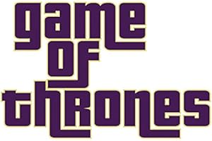 PREMIUMSTICKERS Game of Thrones Retro Logo Sticker | Laptop, Car, Fridge, Wall Art Decal