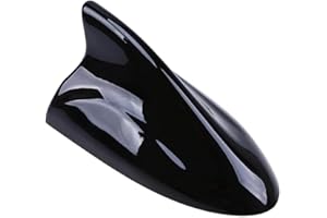 CUTSKY Voiture Antenne Aileron Requin pour Nissan Qashqai 2016 2017 2018 2019, D'antenne Toit Aérienne Signal Radio Antennes Couvercle Garniture Accessoires,A