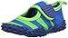 Playshoes Aquaschuhe, Badeschuhe Streifen mit höchstem UV-Schutz nach Standard 801 174795, Mädchen Aqua Schuhe, Blau (blau/grün 791), EU 30/31