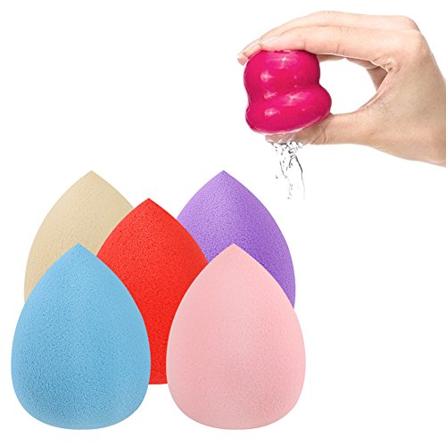Eleacc 5X Makeup Make Up Schmink Sponge Schwamm Kosmetikschwamm Schminkschwamm - 4