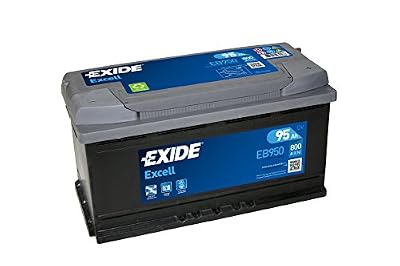 Exide Excell eb950 95 Ah Batterie de Voiture sans Entretien (à monter)