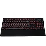 Fnatic Gear Rush LED Backlit Mechanical Pro Gaming Keyboard with Blue MX Cherry Switches, UK Layout
