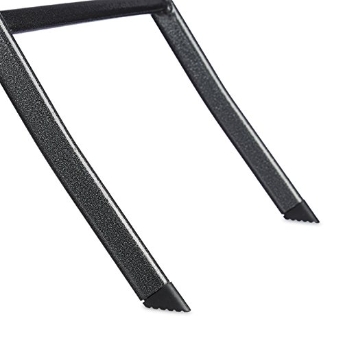 Relaxdays Gartenmöbel Set Bastian, klappbar, 3-teilig, Rattan-Optik, klein, HBT Tisch: 75,5 x 60 x 60 cm, schwarz - 7