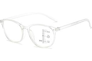 Suertree Bifokala Läsglasögon med Blåljusfilter,Unisex för Damer & Herrar, Anti-trötthet, Multifokal Presbyopikorrektur