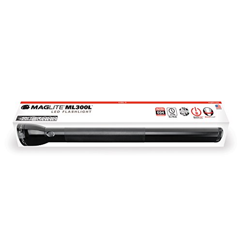 Mag-Lite LED 6D-Cell Stablampe, 48 cm, 694 lm, schwarz ML300L-S6015 - 3