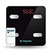 Produktbild Bluetooth Körperfettwaage, Mokiro Badwaage, Smart Scale mit IOS und Android App misst Körpergewicht, Fett, Wasser, BMI, BMR, Muskelmasse, Knochenmasse und viszerales Fett
