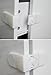 Happy Cherry Child Kids Baby Door Fridge Drawers Safety Lock(4 Pack,White and pink)