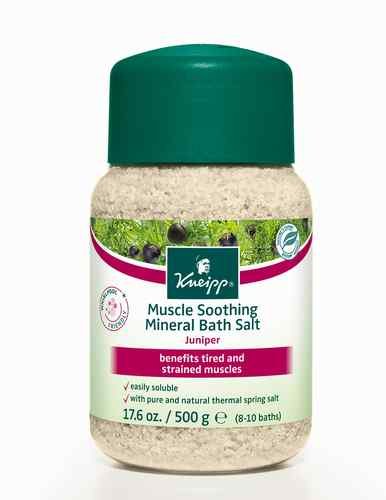 Kneipp MUSCLE SOOTHING MINERAL BATH SALT Tired & Strained Muscles JUNIPER 500g