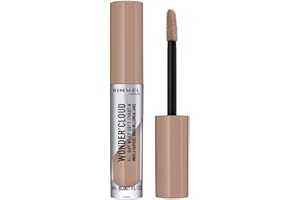 ‎RIMMEL LONDON Rimmel London Wonder'Cloud, Ultra Zmienny Płynny Cień do powiek, Wodoodporna, Długa żywotność, 002 Foggy Beżowy - 210 g