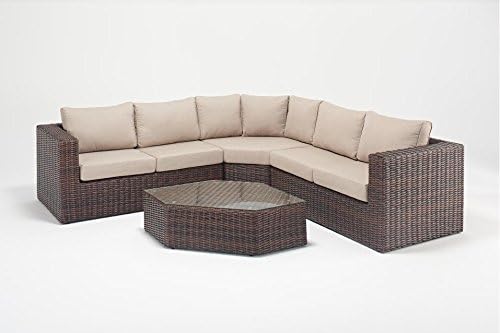 Dorney angle corner sofa with table