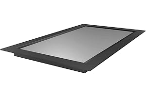 Panoroof Toughened+ Triple-Glazed Skylight Flat Roof Lantern Rooflight, Self-Cleaning Glass, Various Sizes (800mm x 1800mm)