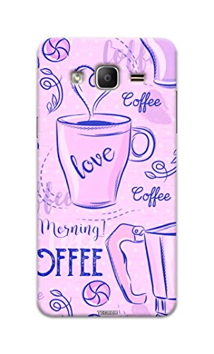 Fundook® Designer Printed Back Cover/Hard Case for Samsung Galaxy On5 Pro (Coffee Love Design/Quotes) - Pink - G23