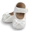 Per-018-MesiAmlaiworld-Pattini-di-bambino-ragazza-Bowknot-Leater-antiscivolo