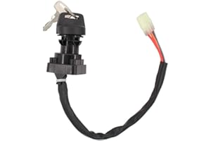 MOTOKU Ignition Switch w/Keys for Suzuki Ozark 250 LTF250 2x4 Quadrunner 500 LTF500F 4x4 Quadsport Z400 LTZ400 Quadsport Z250 LTZ250 Quadmaster 500 LTA500F