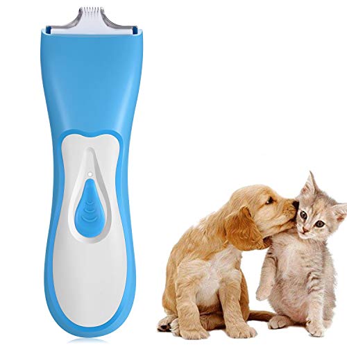 ShinePick Cortapelos para Perro y Gato, Máquina de Afeitar para Mascotas Eléctricos Profesionales Recargables sin Cable, Bajo Ruido y Vibración