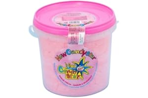 iChuches- Algodones de Azúcar dispoibles en varios sabores, Elaborados de Manera Tradicional y Sabor Delicioso (100Gr X 6Uds, Rosa)