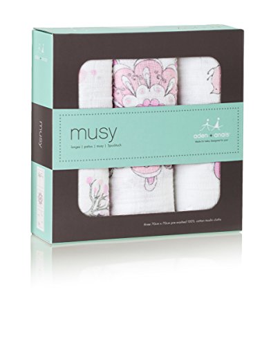 aden + anais 7208G Classic Musy For The Birds, 3er pack - 2