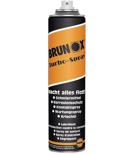 BRUNOX TURBO SPRAY 500 ML Lubrificante Anticorrosione, Spray Di Contatto, Olio Penetrante, Spray Di Manutenzione - Foto 8