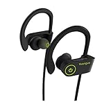 bluetooth headset gaming 【IPX7 Wasserdicht Sport Kopfhörer】Regen und Schweiß können den Bluetooth kopfhörer nicht nichts anhaben, da hier hochwertiges, wasserfestes Material zum Einsatz kommt, welches das Headset schützt.