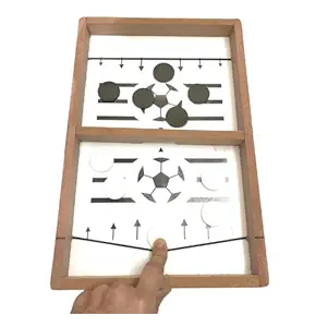 VikriDA String Hockey Table Board Game| 39 cms Fast Sling Puck Board Game for Kids, Junior, Best Gift for Kids