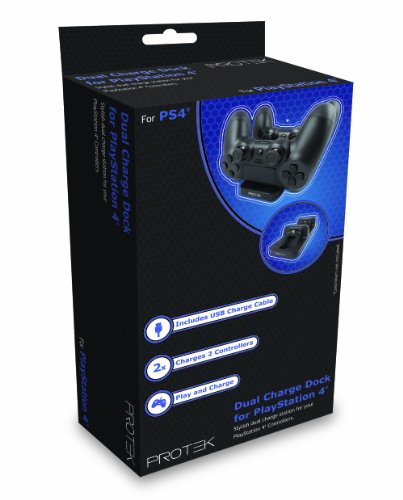 Preisvergleich Produktbild Protek Controller Dual-Ladestation (PS4)