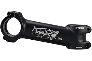 CYSKY 10 Gradi Attacco Manubrio 31,8 60/70/80/90/100/110/120/130mm Attacco MTB Attacco Manubrio Mountain Bike per Bicicletta, Bici da Strada, MTB, BMX, Ciclismo