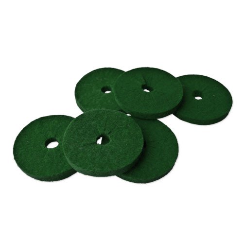 The Felt Store Anillo Antigoteo de Botellas de Vino, Fieltro - 6 Pieza de Cuello de Botella