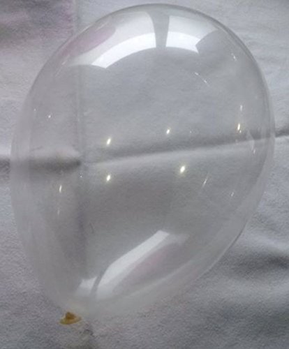 25 Luftballons kristall clear Qualitätsballons Ø ca. 27cm B85 (Standardgröße)