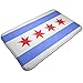 Produktbild Fußmatten Himmel Chicago Flag Floor Mat Water Absorbing Door Mat Rubber Backing Non Slip Mat Welcome Mat Kitchen Mat Mud Mat Cotton + Microfiber 50 X 80cm