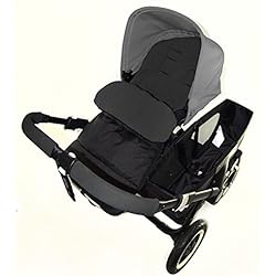 Chancelière/Cosy orteils Compatible avec Stokke Crusi Poussette Black Jack