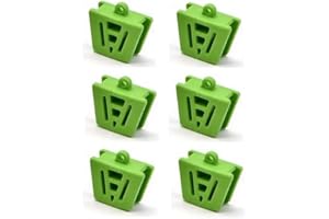 IMPRESIVE SMILE Impressive Smile Autoclave Mouth Props Dental Silicone Bite Blocks, Bag of 6 (Medium (Green))