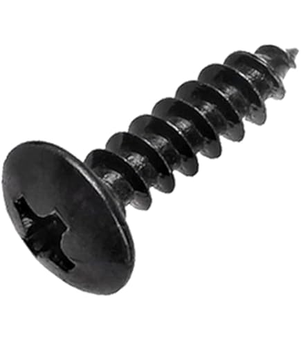 Vis Penture 6X60 TORX T30 Inox A2 Laqué noir RAL9005 noir foncé-30