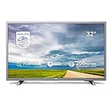 Philips 32PHT4504/05 32-Inch HD Ready LED TV with Freeview HD - Silver (2019/2020 Model)