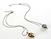Vampire Diaries Elena Vervain Locket Pendant Necklace 2 colours (Antique silver)