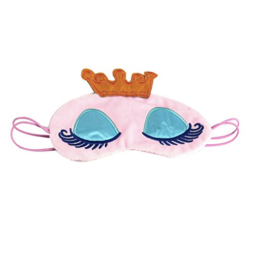 MagiDeal Soft Crown Pattern Sleeping Eye Shade For Travel Home Office Headache Pain Relief Meditation Spa Pink RS.325 (66.00% Off) - Amazon