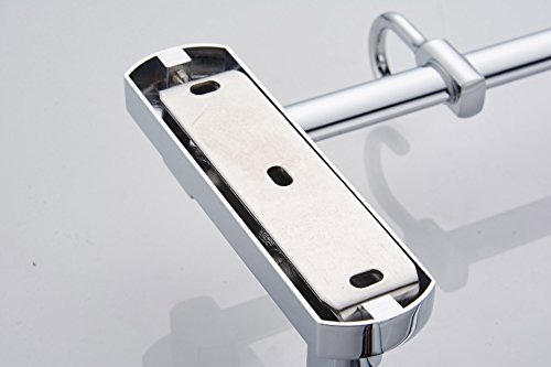 Homieco™ Handtuchablage Badetuchstange aus Edelstahl für Bad Handtuchablage Handtuchtrockner Handtuchregal Wandhandtuchhalter Wandmontage - 6