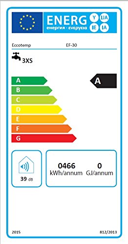 Elektrische Warmwasser-Armatur aus Edelstahl 3300 Watt - 8