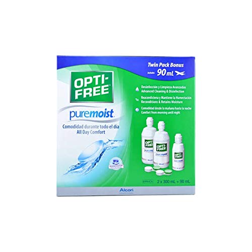 OPTI-FREE PUREMOIST PACK 2X300ML Y 1X90ML