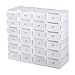 Produktbild Kongqiabona 24 Grids Faltbare Schuhkartons Universal Home Organizer Stapelbare Schublade