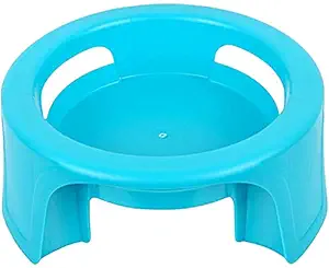 Heart Home Plastic Multipurpose Plant Pot Water Pot Gas Cylinder Stand (Green) - CTHH013133