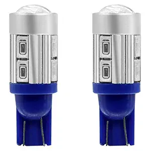 AllExtreme BA9S 6 SMD Super Bright LED Parking Bulb or Indicator Light High Power LED - DC 12V Universal For Bike And Cars- Set of 2(Blue)