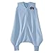 Halo Innovations Big Kids Wearable Blanket Fleece (2-3 Years, Blue Truck)