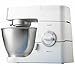 Produktbild Kenwood KM 336 Küchenmaschine Classic Chef / 800 W / weiss; Getriebe, Gehäuse aus Metallkomponenten / Patisserieset 3 teilig AcrylMixaufsatz
