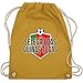 Produktbild Fußball-Weltmeisterschaft 2018 - Portugal-Seleção das Quinas Tugas Vintage - Unisize - Senfgelb - WM110 - Turnbeutel & Gym Bag