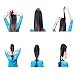 2 PCS Women Lady Girls DIY French Sponge Hair Styling Clip Stick Bun Maker Braider Braid Tool Hair Accessories Twist Plait Hair Braiding Tool