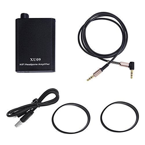 Expresstech @ KopfhÃ¶rer-VerstÃ¤rker Tragbar KopfhÃ¶rerverstÃ¤rker Stero Cinch Mini-Stereo-Audio VerstÃ¤rker Digital Signal Endstufe Elektrische Digital Signal Amplifier mit 3,5mm Audio Buchsen Ausgang fÃ¼r Lautsprecher Auto KFZ PKW Motorrad Tablet PC Smartphone TV iPhone iPad iPod Notebooks usw