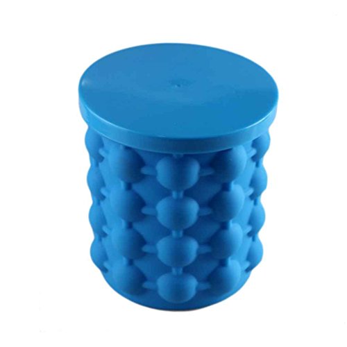 Preisvergleich Produktbild Providethebest Ice Cube Maker Genie Revolutionary Platzsparend Ice Cube Bucket Silikon Maker Küche Barrel Werkzeuge