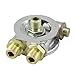 Produktbild Ölfilter Sandwich Adapter Platte AN8 3/4"-16 mit Thermostat f. externe Ölkühler