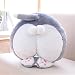 Produktbild Kissen Dekokissen Funny Cat Ass Serie Kissen Warm Hand Abdeckung Dual Zweck Auto Kissen Geburtstagsgeschenk, 40 * 50 cm ( Color : White )