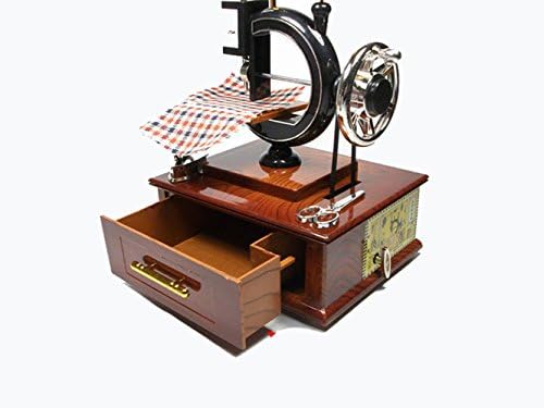 OOFYHOME Sewing Machine Music Box retro/Christmas gift
